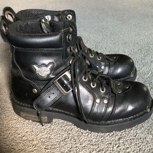 Harley Davidson Leather Boots